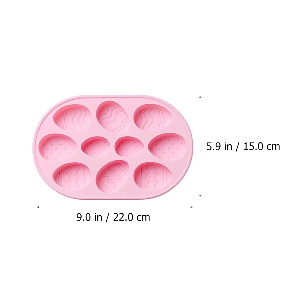 

2pcs Easter Silicone Mold DIY Baking Cake Molds Flexible Nonstick Chocolate Making Easter Egg Silicone Mould Tools Home Use