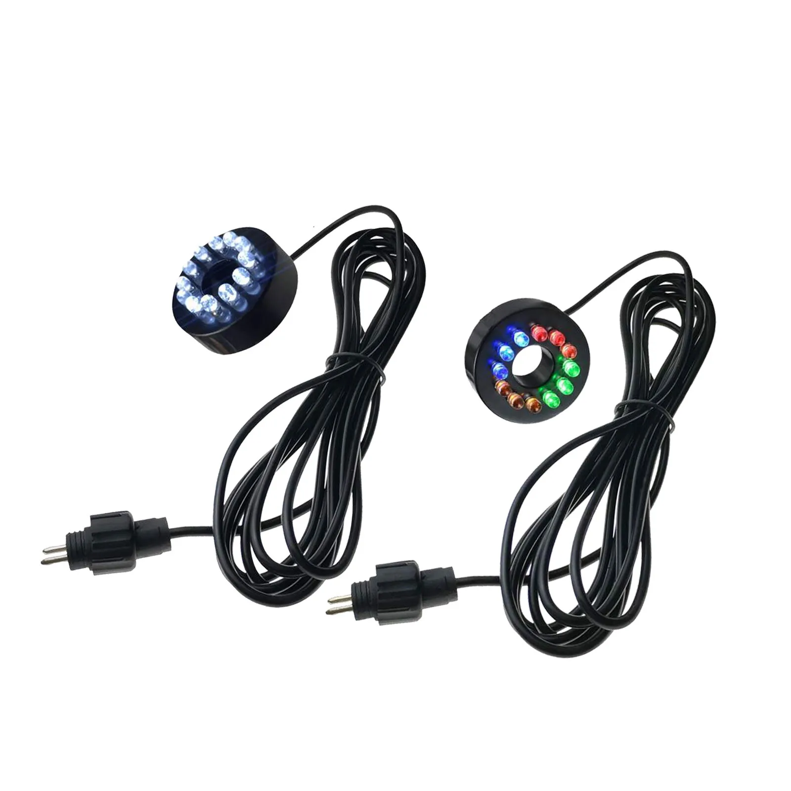 12V Unterwasser-Lichtring mit 12 LEDs für Pumpen, Tauchbrunnen, Teich, Garten – Detail 5