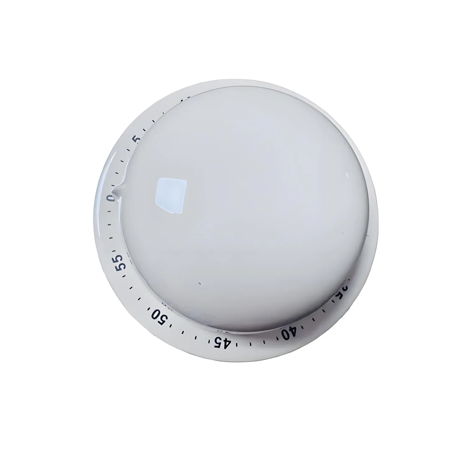 Manual Kitchen Timer Steel Cooking Reminder 60min Tim Setting Tool with Magnetic Back and Accurate Scale and 70db Ring Bell