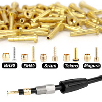 MEROCA 4/10/20set Mountain Bike oil needle Hydraulic brake olive head For SHIMANO BH90 BH59 SRAM MAGURA TEKTRO Cycling parts