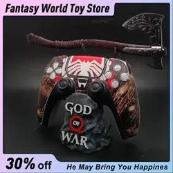15cm God of War Figure Gamepad Bracket The Leviathan Axe Blade of Chaos Kratos Game Ornament Collection Desktop Display Gift Toy