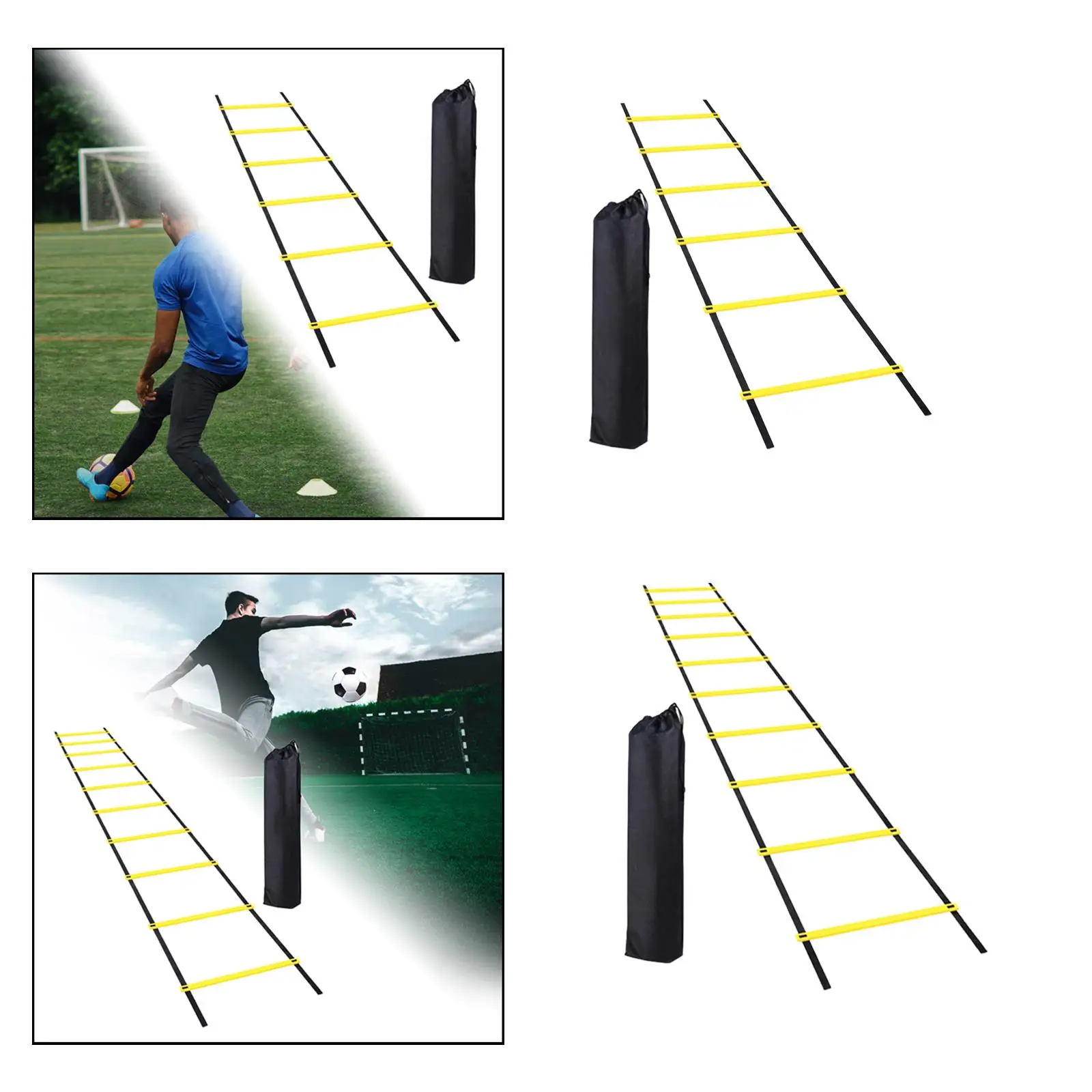 Agility Ladder Fitness Feet Training Soccer Fitness Accessory Football Running Training Equipment for Foot Exercise Rugby