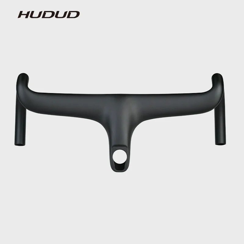 AliExpress HUDUD T1000 Aero Carbon Road Bike Integrated Handlebar 340g Full Internal Cable Routing 70mm Reach 110mm Drop 360-440mm Width