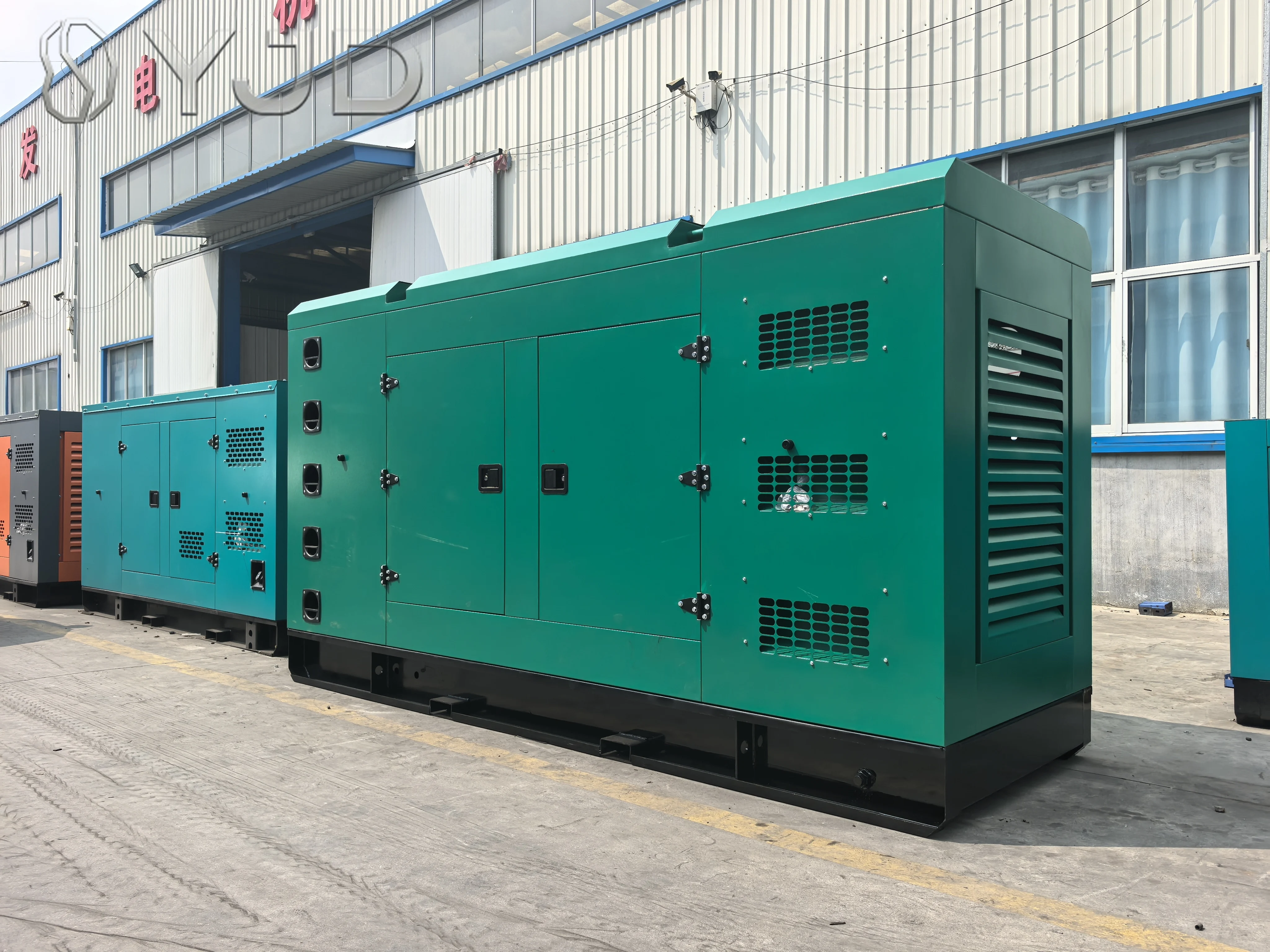 High-End Quality Brand Manufacturer Silent Type 75kw 100kw Diesel Generator Set AC Single Phase 50 Hz Frequency 30kw Rated Power