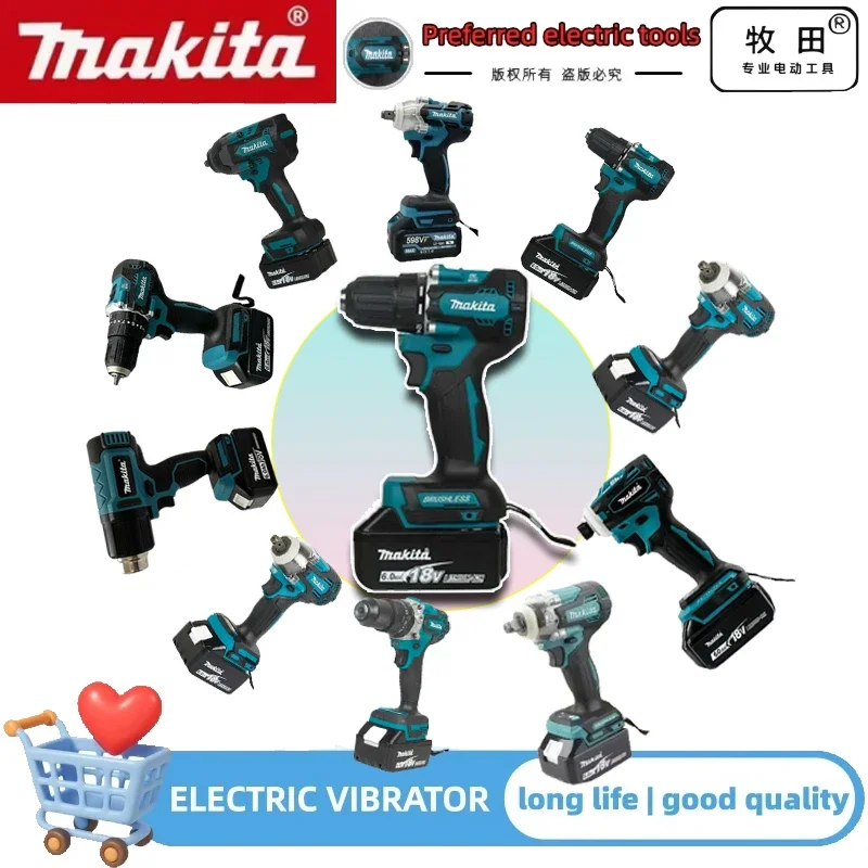 Makita Brushless Electric circular saw Cordless Angle Grinder  Electric Impact Hammer Drill for Makita 18V Battery