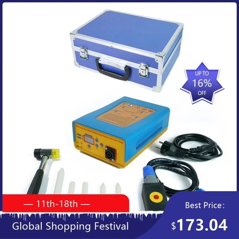Car Paintless Dent Repair Heating Machine, Vehicle Metal Panel Dent Remover Equipment, No Painting Auto Body Dent Removal Tool