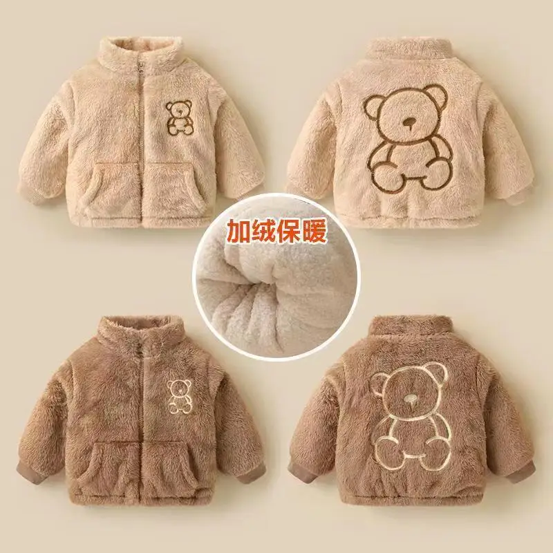 

Флисовая куртка для маленьких мальчиков, детское пальто, теплая детская одежда