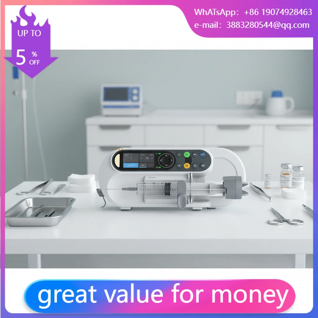 EUR VET Factory Price Veterinary Infusion Pump Medical Enteral Feeding Electric Syring Pump Veterinary Equipment