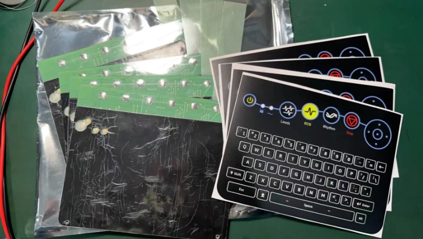 MAC 2000 electrocardiograph key board switch panel key membrane main board keyboard