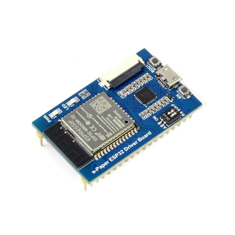 Placa de driver de papel eletrônico universal Waveshare, ESP32, WiFi ou Bluetooth, compatível sem fio, compatível com Waveshare SPI E-Paper