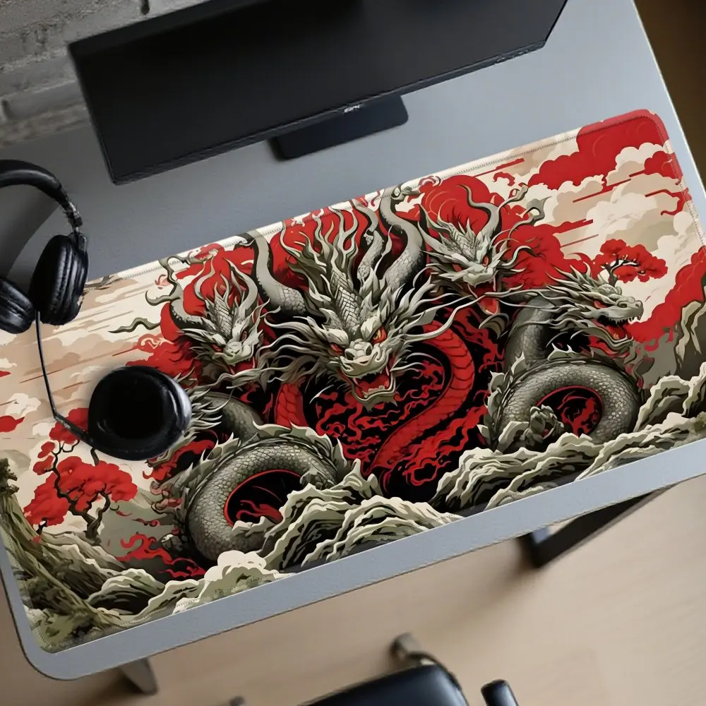 

Premium Desk Mat Mouse Pad Comfort Desk Mat Smooth Cloth Surface Natural Rubber Base for PC Laptop Keyboard Office Desk Setup De