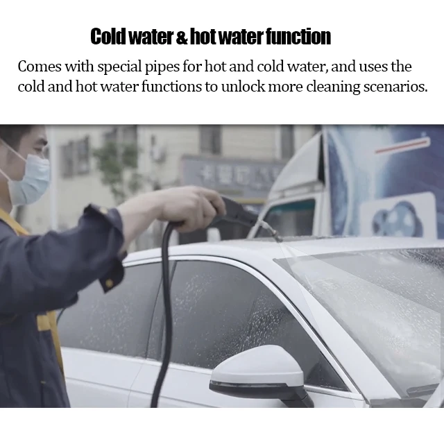 Multi-purpose 30S Fast Heating Max 5bar Pressure High Temperature Steamer Portable Steam Cleaner For Kitchen And Car