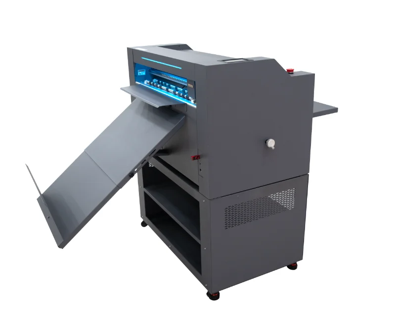 ASF-350MAX Industrial Die-Cutting Automatic Desktop A3+ Adhesive Label  Box Creasing  Machine with  AC Servo Motor