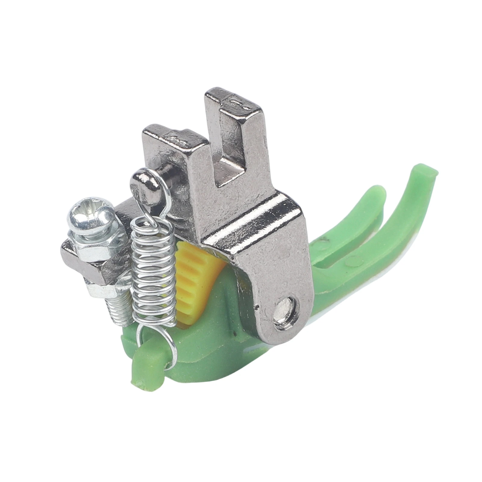 Plastic Roller Presser Foot With Yellow Gear Wheel For Jack Industrial Single Needle For Lock Sewing Machine Smooth Fabric
