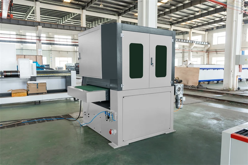 RAYMAX Precision Edge Finishing Slag Removal Surface Polishing Metal Polishing Machine Grinding Deburring Sanding Machine
