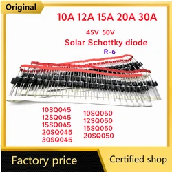 100pcs 10SQ045 12SQ045 15SQ045 20SQ045 30SQ045 10SQ050 12SQ050 15SQ050 20SQ050 R-6solar Schottky diodes 30SQ050 10A 30A 45V 50V