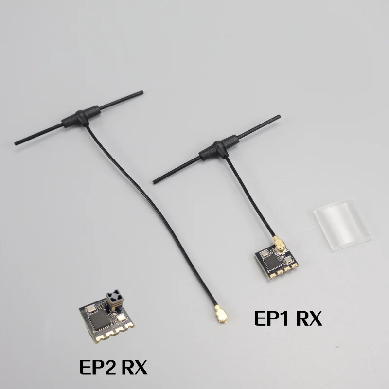 HappyModel EP1 EP2 2.4G ExpressLRS ELRS Nano جهاز استقبال طويل المدى لوحدة ES24TX RC طائرة FPV متوافقة مع LR4 LR7