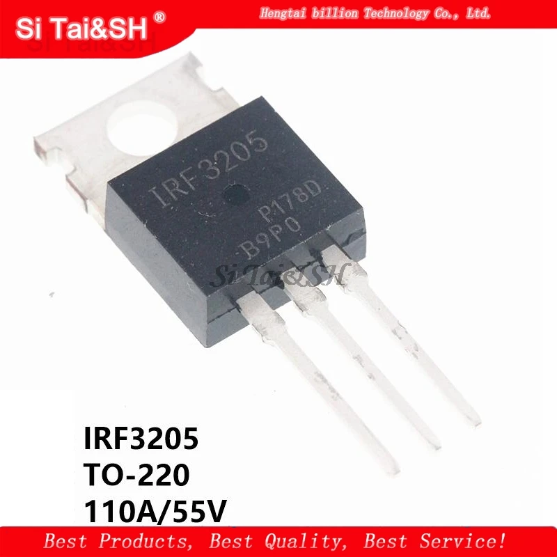 10PCS TDA2003 TDA2030 TDA2050 LM317T IRF3205 Transistor TO-220 TO220