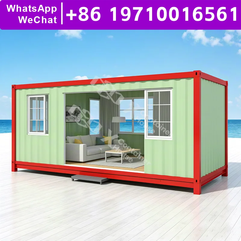 

Leak Proof Waterproof Fireproof Flat Pack Home Mobile House Prefab Tiny Home Modular Steel Construction Enhanced Safety Features