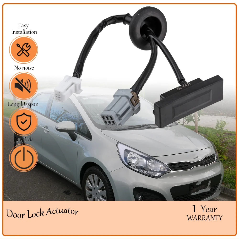 

Rear Tailgate Trunk Release Switch Handle Button oem 81260-1W230 Compatible With Kia Rio Hatchback 2012-2017 Direct Replacement