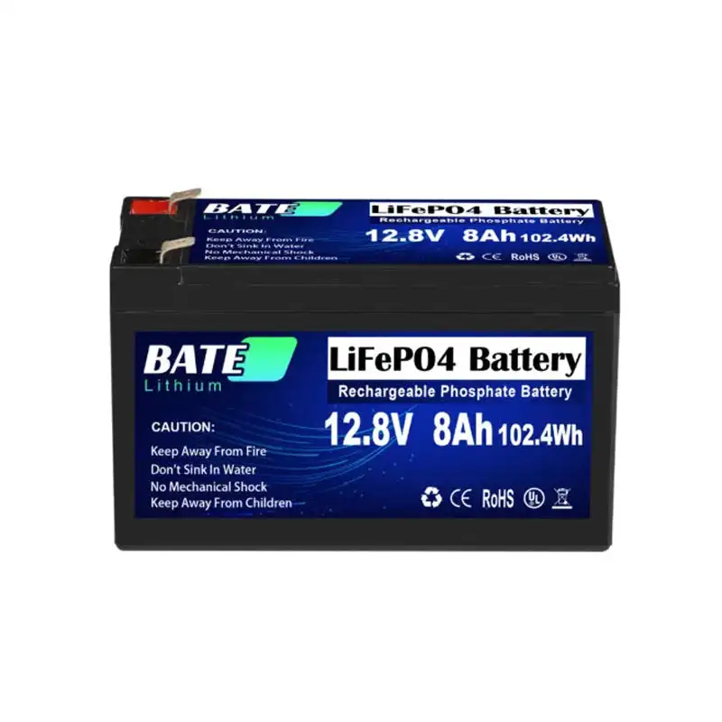 Batteria LifeP04 Batterie ricaricabili portatili 12v 7AH 8AH 9AH per il campeggio