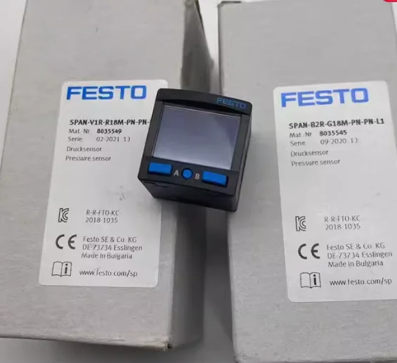 

New original FESTO sensor SPAN-V1R-R18M-PNLK-PNVBA-L1 8035538 SPAN-V1R-G18M-PNLK-PNVBA-L1 8035535