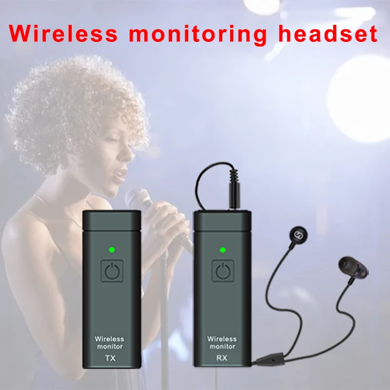 Wireless Monitor Singer Stage Return Music Accompaniment Audio Host Speech Sound  Real-Time Return To In Ear Monitor System