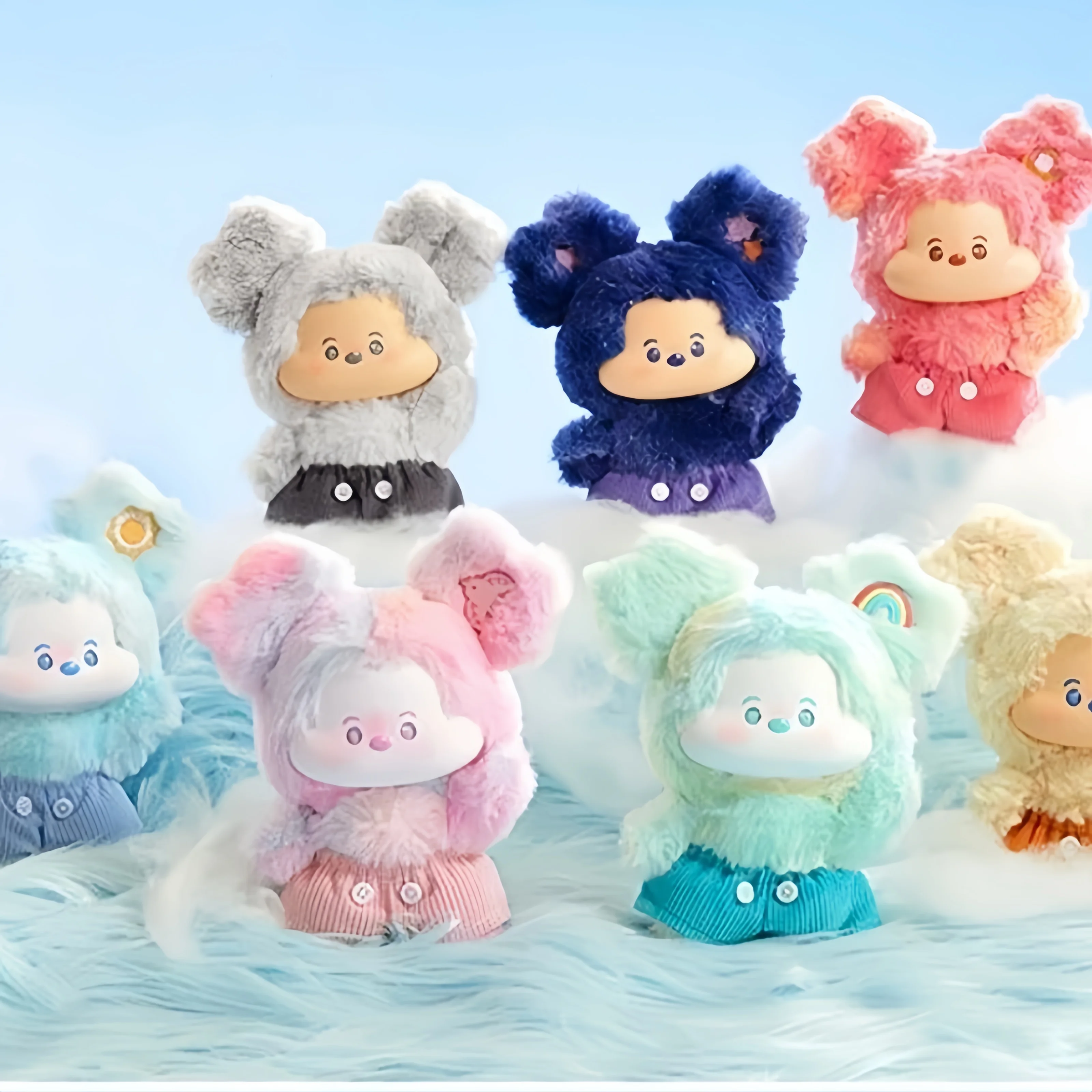 

Miniso Микки Голова в облаках Серия Слепая коробка Виниловая сумка для лица Подвеска Куклы Модные игрушки Коллекционная загадочная коробка Подарки для детей