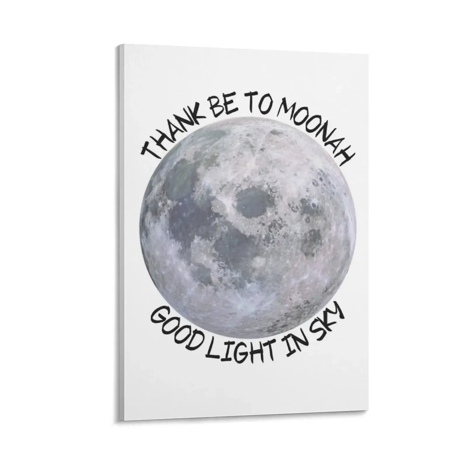 

BBC Ghosts - Thank Be to Moonah Canvas Painting poster anime bedroom decoration decorative wall poster