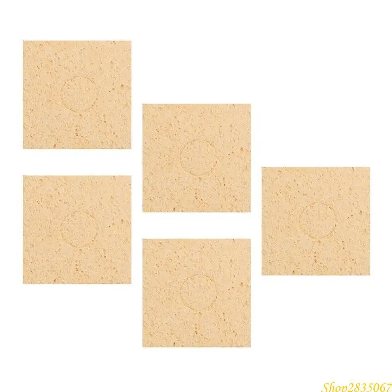 5Pcs Sponge Pad High Temperature Resistance Remove Welding Auxiliary Tool 831F