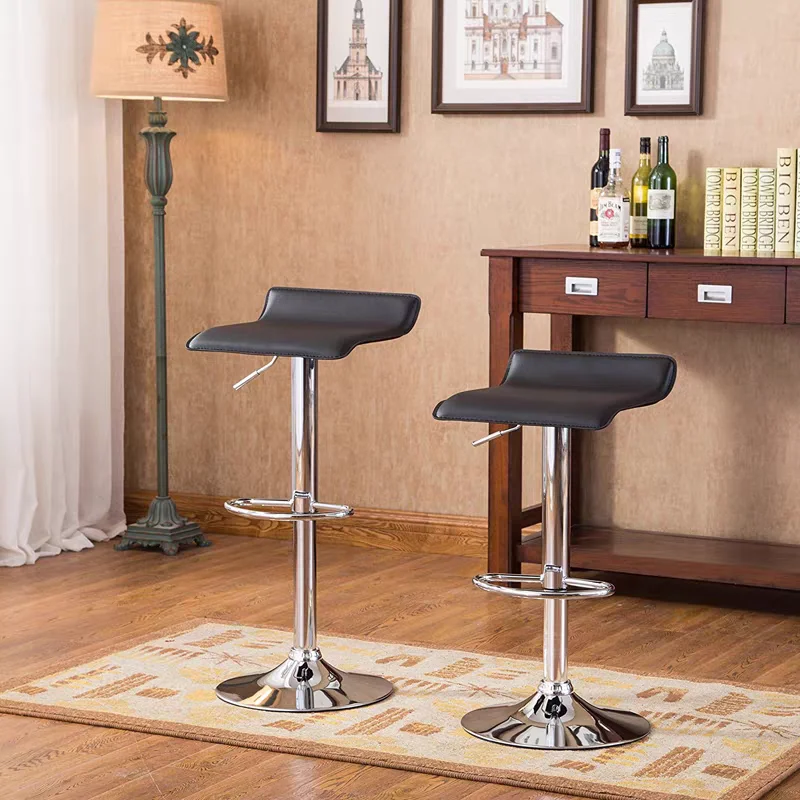 wholesale-cheap-price-counter-height-bar-stools-leather-seat-cushion-gas-lift-adjustable-swivel-chairs-metal-base