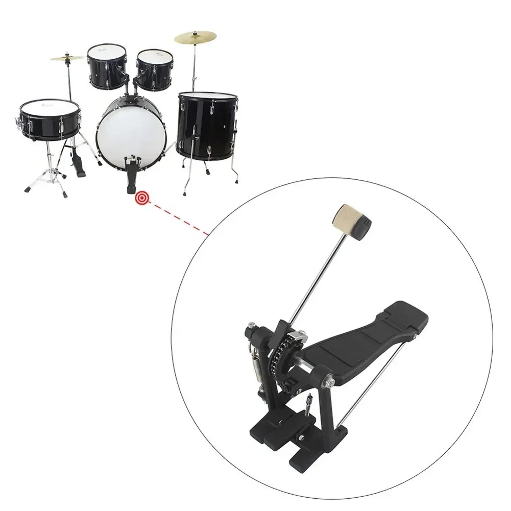 

1pc Drum Pedal Hammer Accessory Bass Black Drum Pedal Drum Pedal Beater Felt Hammer Head High Quality Useful Best