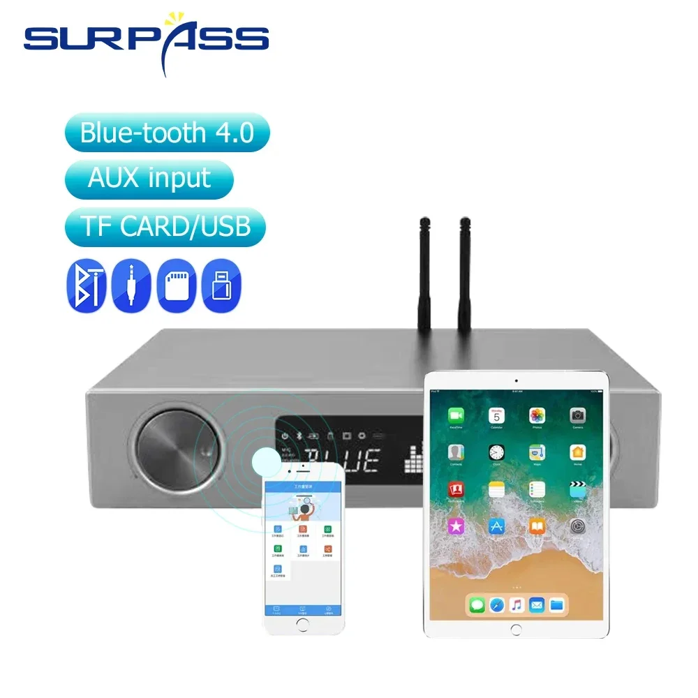 

7.1 Home Theater System Professional 8 Channels Audio Active Power Amplifier