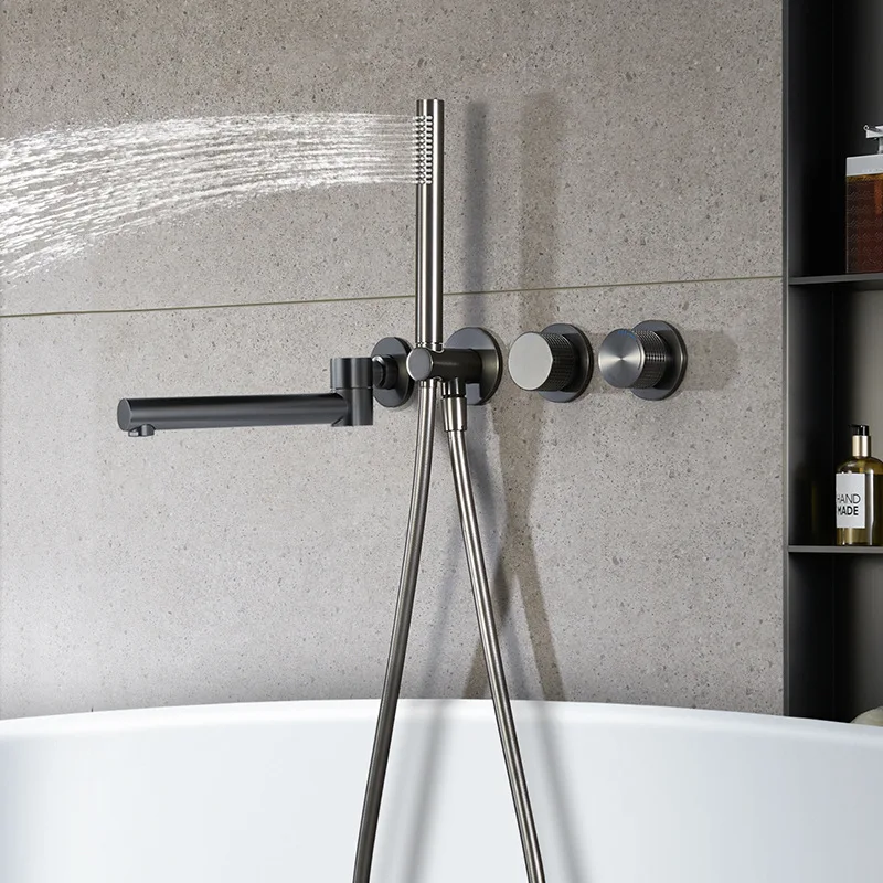 Faucet into the wall type hot and cold melt hotel household shower faucet AL2207 y