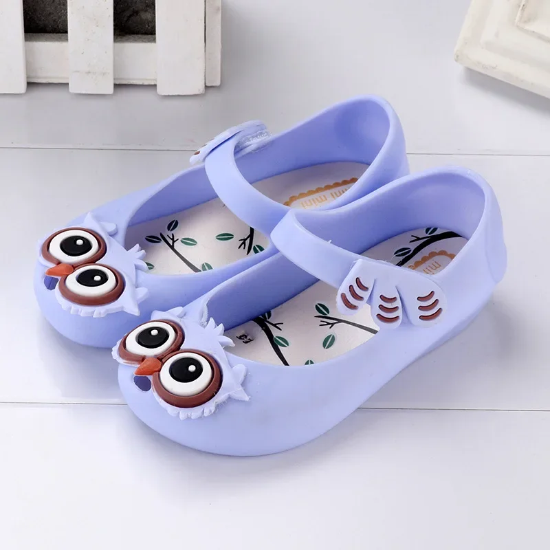 Disney Spring Summer Princess Bow Mickey Mouse Girls Sandals Children Slippers baby girls Children\'s Shoes