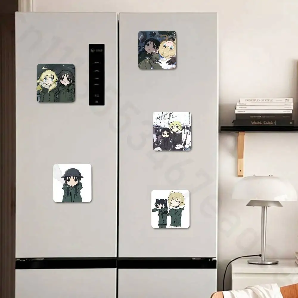 Girls L-Last Tour  Fridge Magnet Personalized Magnetic Durable Plastic Square Picture Surface Fridge Magnets