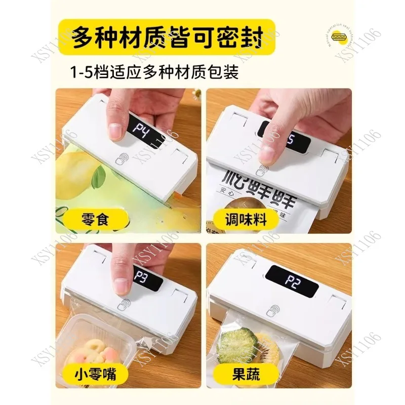 Manual Heat Sealing Machine for Baking Plastic Bags Food Preservation Household Sealer