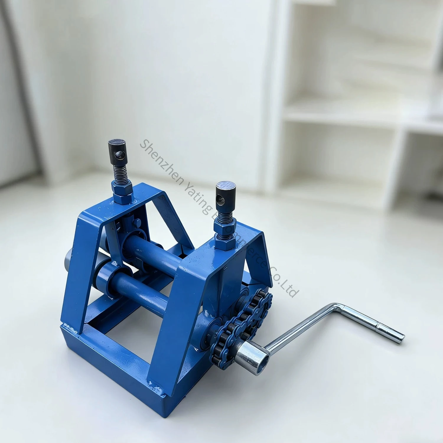 Steel Bar Rolling Machine Flat Iron Rolling Machine, Can Roll Steel Bars 12 Mm Thick Adjustable Diameter
