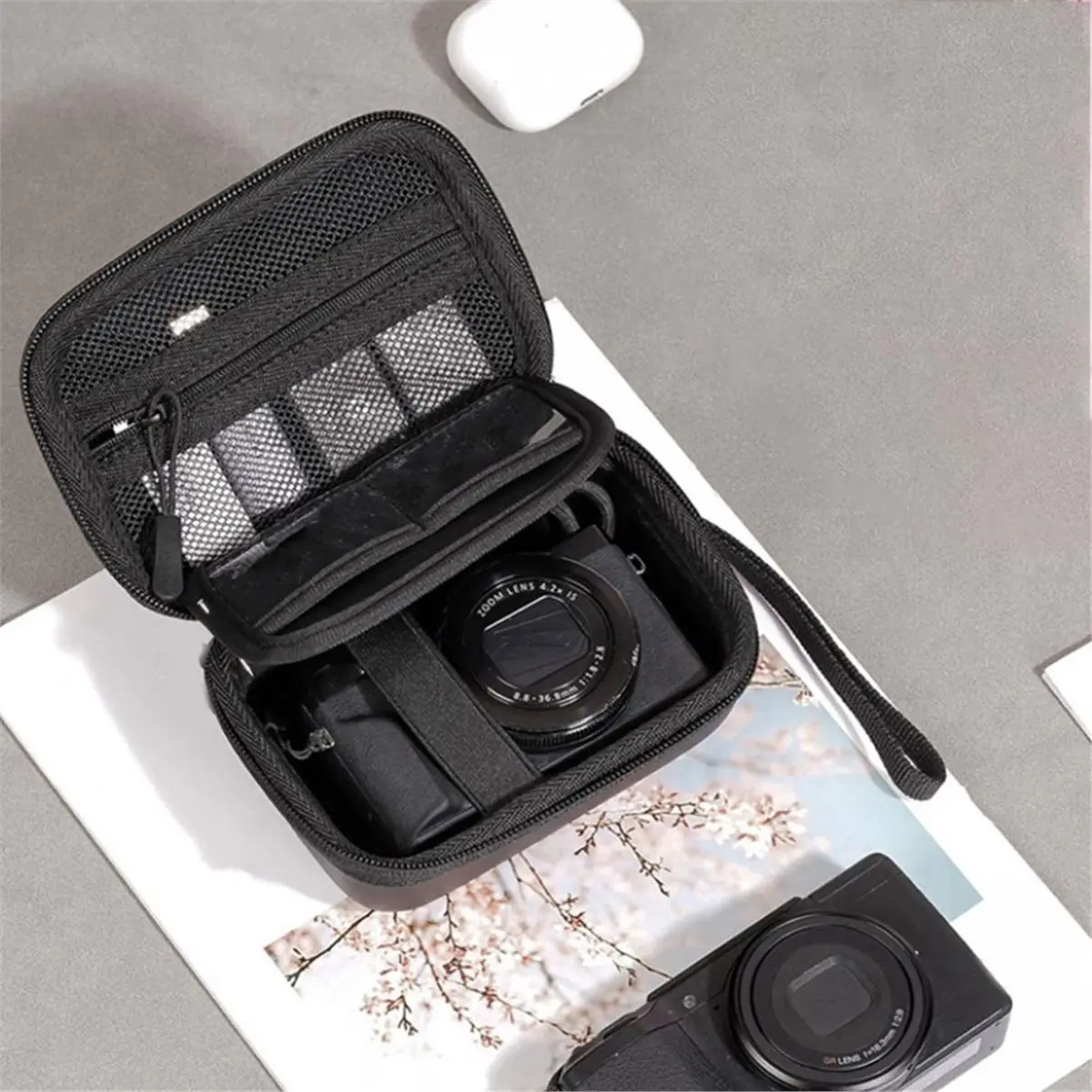 BEST SALES Hard Shell Digital Camera Case For G7X Mark II/III, Cybershot SX740 III & Pixpro Cameras