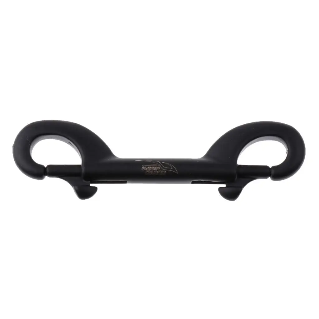 Double End Bolt Snap Marine Stainless Steel Double Ended Trigger Clip for Scuba Dive Reels SMB Gauge and Keychain Use