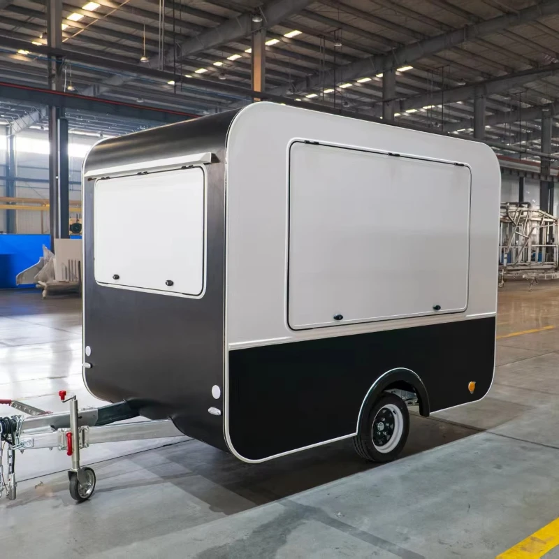 

Custom Mobile Food Truck for Restaurant Catering Services & Market Vending