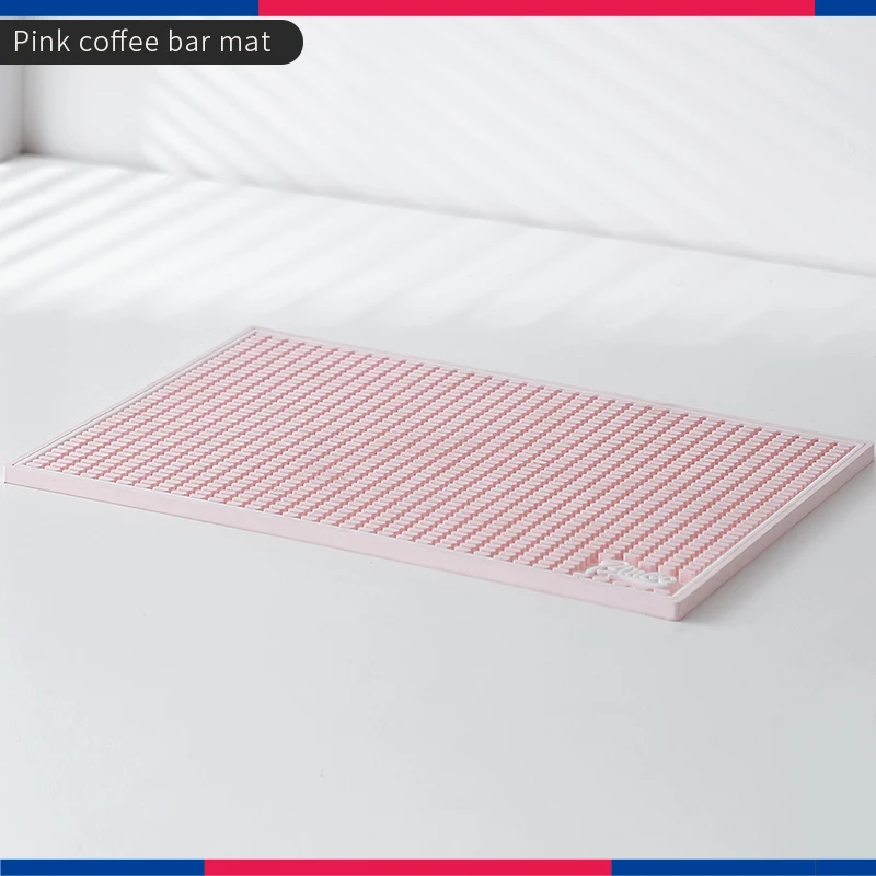 

Bincoo Coffee Bar Mat Storage Device Water Filter Mat Pink Pressed Powder Mat