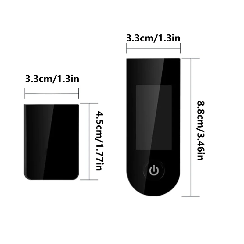 3 個スクーターダッシュボードカバースクリーン保護カバー防塵保護シェル耐久性プラスチックアクセサリー