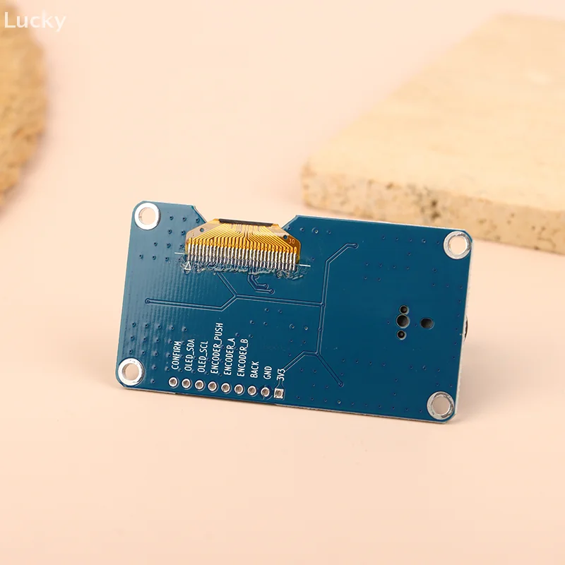 Tela de exposição OLED de 0,96 polegadas combinada com interface IIC do módulo codificador rotativo EC11