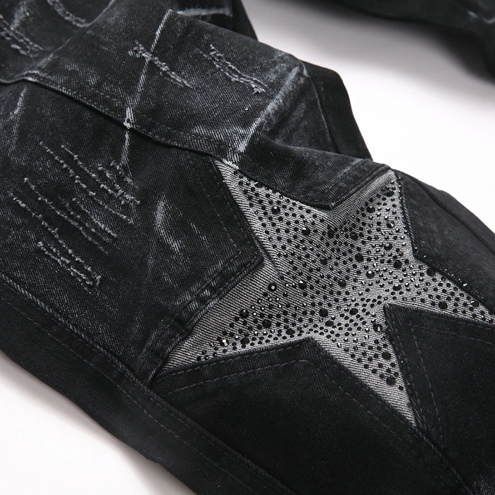 Men Crystal Stars Jeans Fashio - đánh giá và giá Men'S Fashion Jeans And Boots