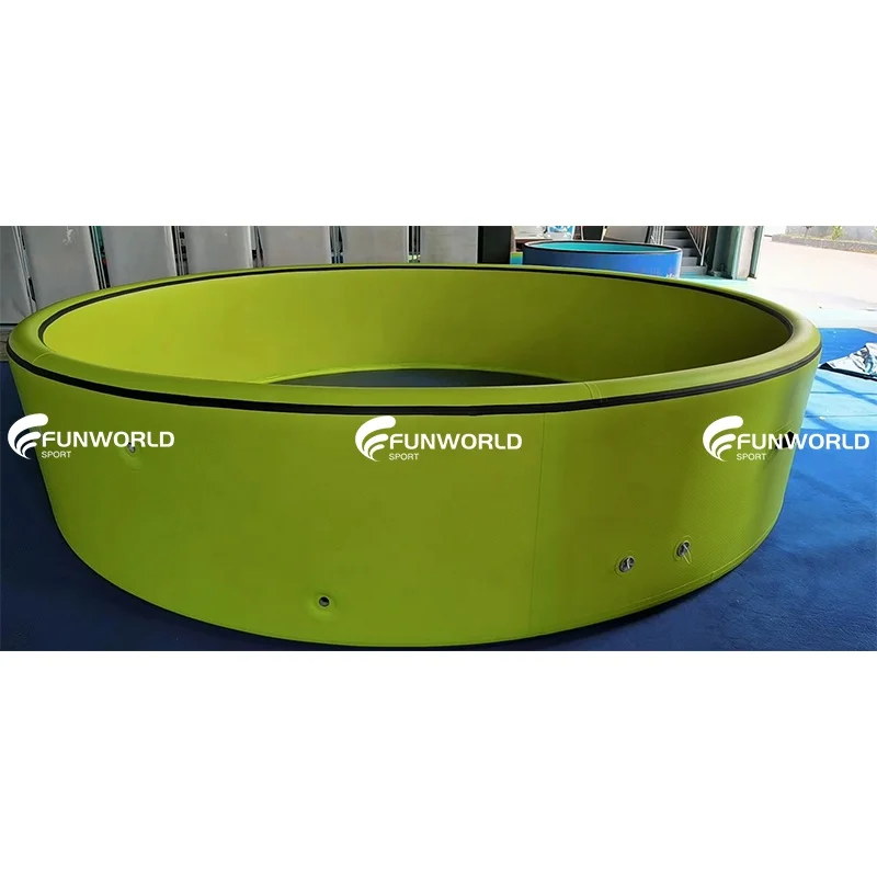Hot Selling Soft Environmental Double Wall Fabric Material Inflatable Pool For Kids Swimming