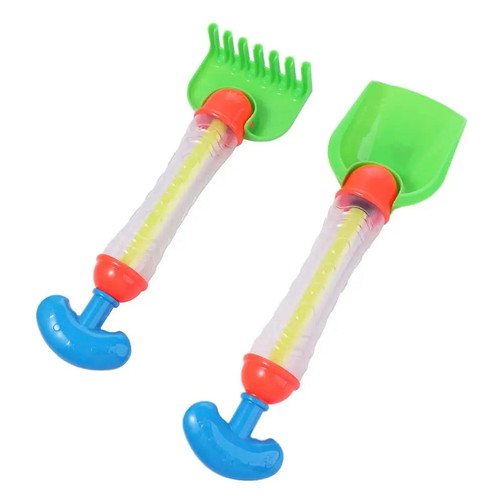 Kunststoff Wasser Kämpfe Strand Spielzeug Rechen Handheld Wasser Spray Spielzeug Dusche Interaktive Spielen Wasser Ziehen Typ Sprinkler Spielzeug