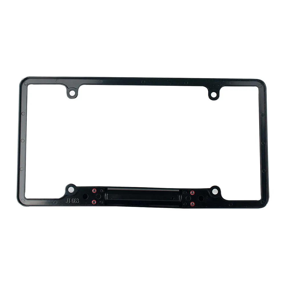 كاميرا إطار لوحة ترخيص الرؤية الخلفية للسيارة - كاميرا داشكام للرؤية الليلية بالأشعة تحت الحمراء الأمريكية CCD SZXH-MSCPKSXT-CPKR80