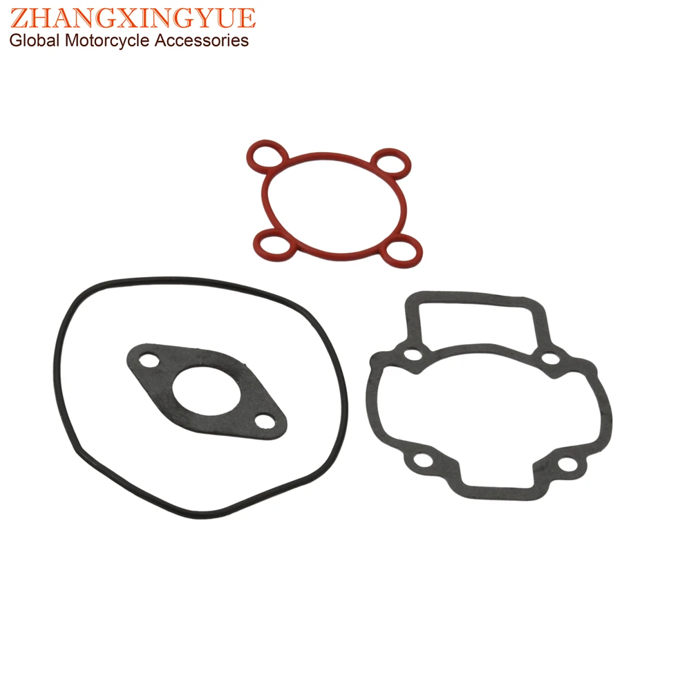 Scooter Cylinder Gasket Set For Piaggio Nrg Power Dd 50 Mc3 Purejet Zip Sp 50cc 100689070 2T Engine Parts