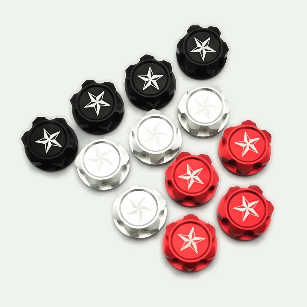 Wheel Lock Nut 24mm for Arrma 1/5 Kraton 8S Outcast 8S ARA310929 Aluminum